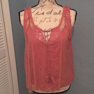 Worn once AE sheer tank